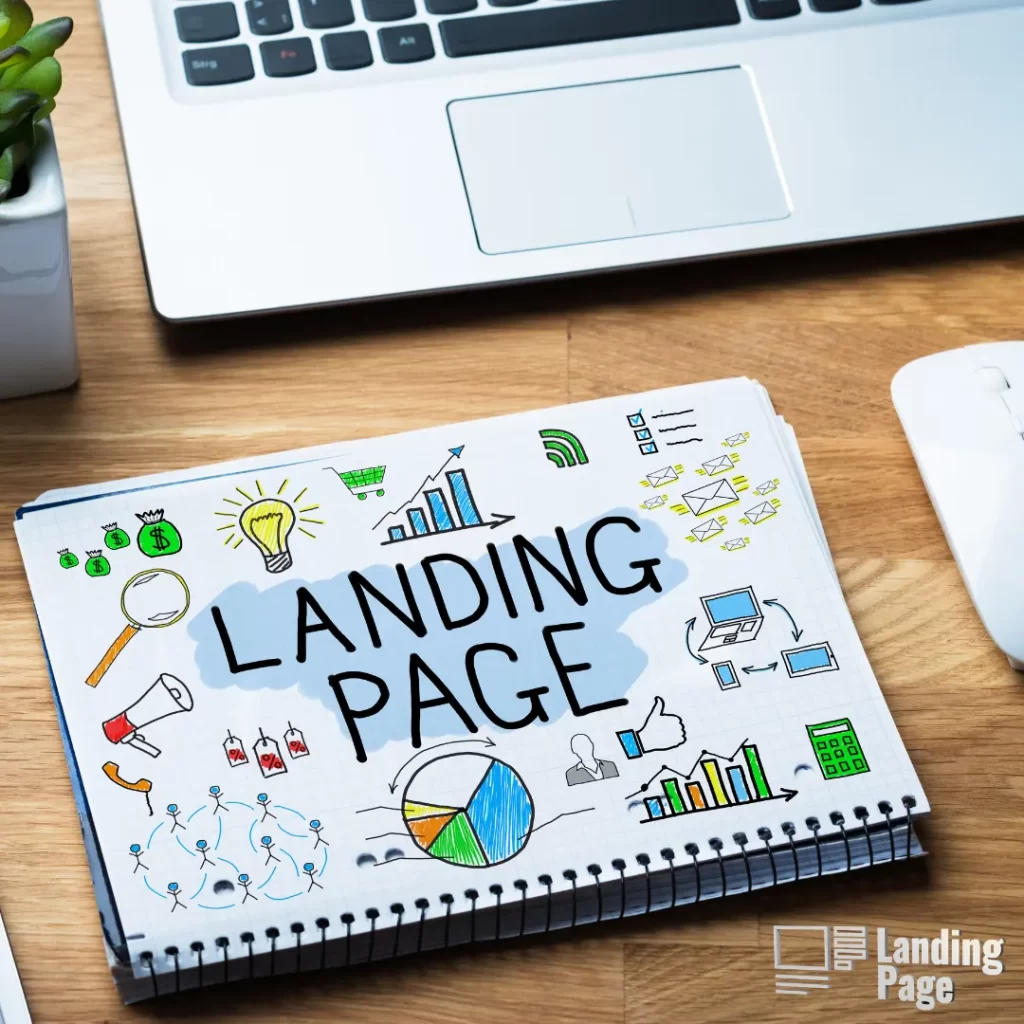 best landing design service for real estate newtown